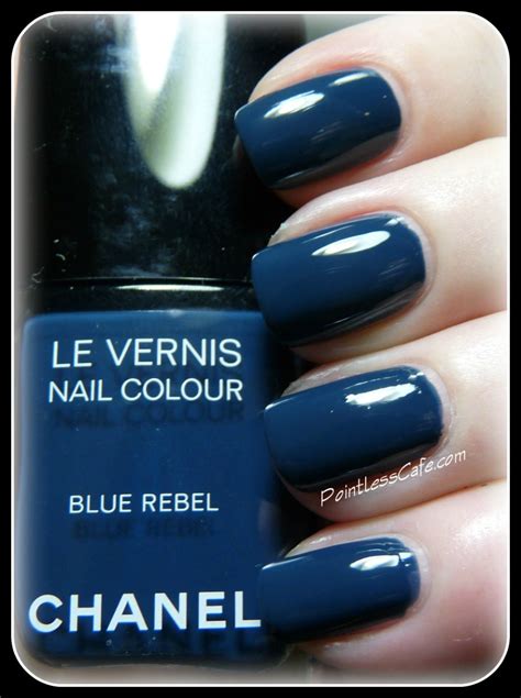 chanel blue rebel oje|Chanel Blue Rebel Le Vernis Nail Colour Review & Swatches.